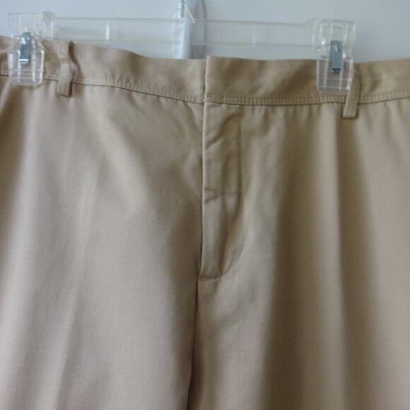 Eddie Bauer size 16 women's pants, mercer fit, 100% cotton wide srtaight leg - Picture 3 of 13